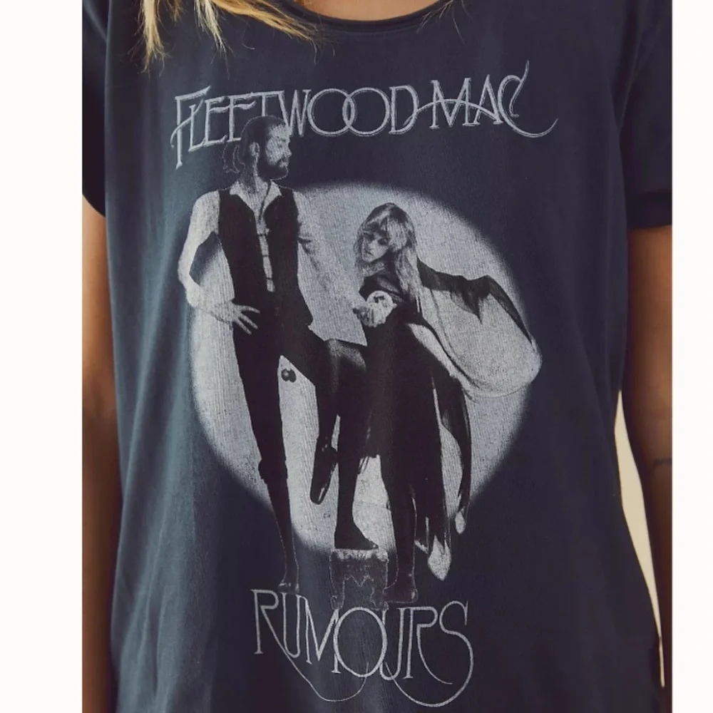 Free People X Daydreamer Fleetwood Mac Rumours U-Neck Tee - Picture 5 of 5